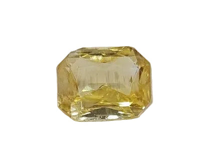 3.05 Carats GII Certified Natural Sri-Lankan Ceylon Yellow Sapphire Gemstone