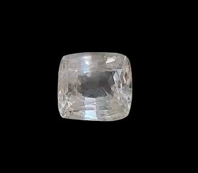 3.06 Carat Natural White Sapphire Stone