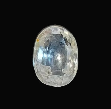 3.08 Carat Natural White Sapphire Stone