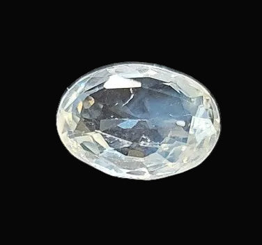 3.08 Carat Natural White Sapphire