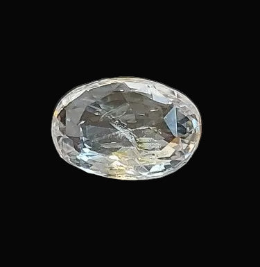 3.12 Carat Natural White Sapphite Stone