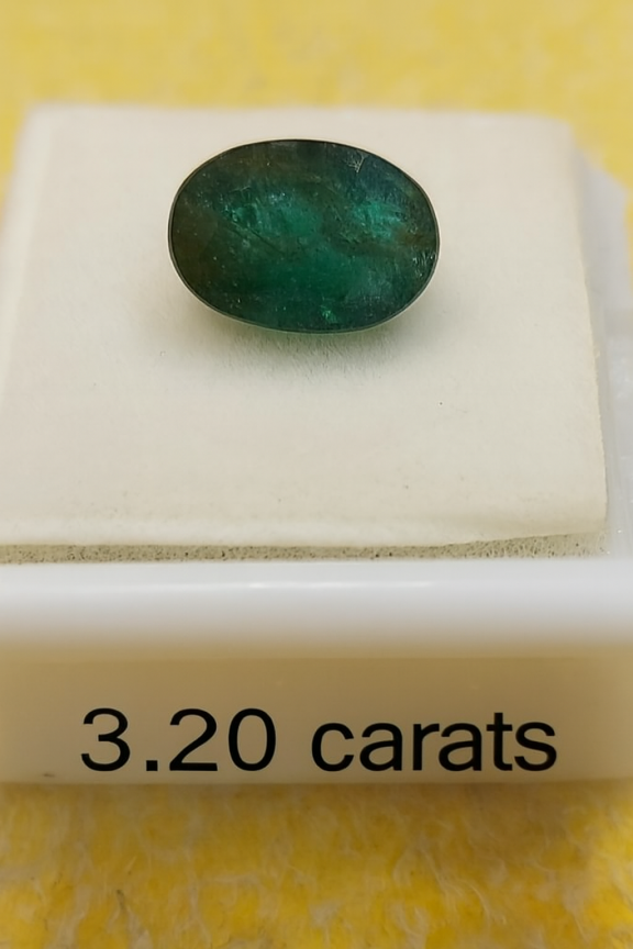 3.20 Carat Natural Emerald Stone