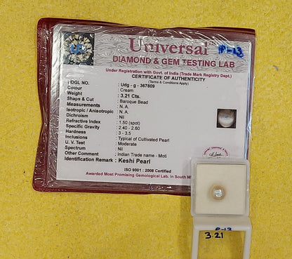3.21 Carat Natural Pearl