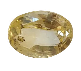 3.24 Carats Natural Sri-Lankan Ceylon Yellow Sapphire Gemstone