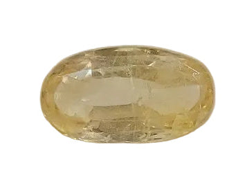 3.28 Carat Natural Yellow Sapphire Stone
