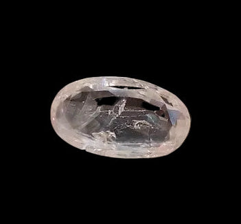 3.30 Carat Natural White Sapphire Stone