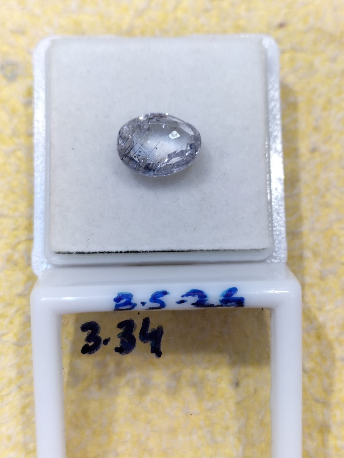 B.S-24 Carat Natural Blue Sapphire Stone