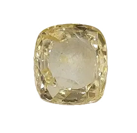 3.34 Carat Natural Yellow Sapphire Stone