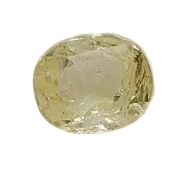 3.37 Carat Natural Yellow Sapphire Stone