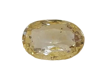 3.41 Carat Natural Yellow Sapphire Stone