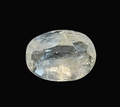 3.45 Carat Natural White Sapphire Stone