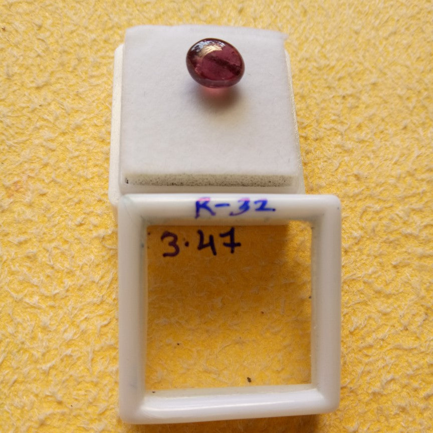 3.47 Carat Natural Old Ruby