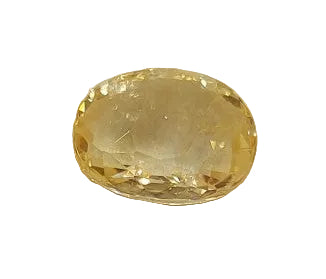 3.47 Carat Natural Yellow Sapphire Stone