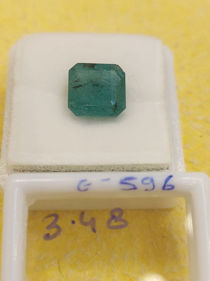 3.48 Carat Natural Emerald Stone