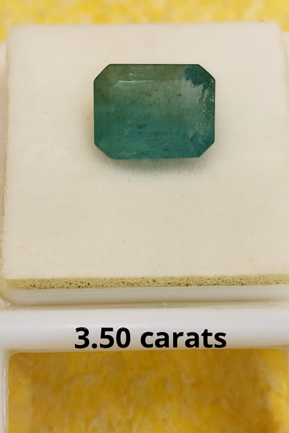 3.50 Carat Natural Emerald Stone
