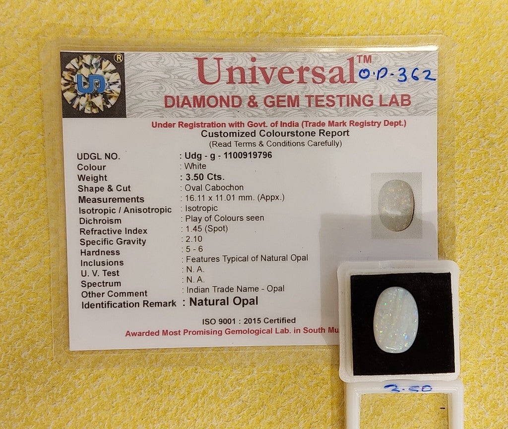 3.50 Carat Natural Opal Stone