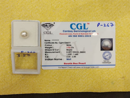 3.50 Carat Natural Pearl