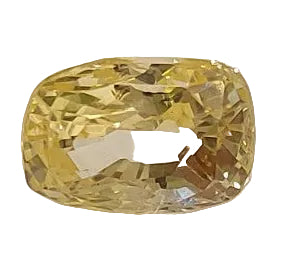3.51 Carats Natural Sri-Lankan Ceylon Yellow Sapphire Gemstone