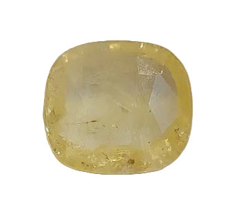 3.57 Carat Natural Yellow Sapphire Stone
