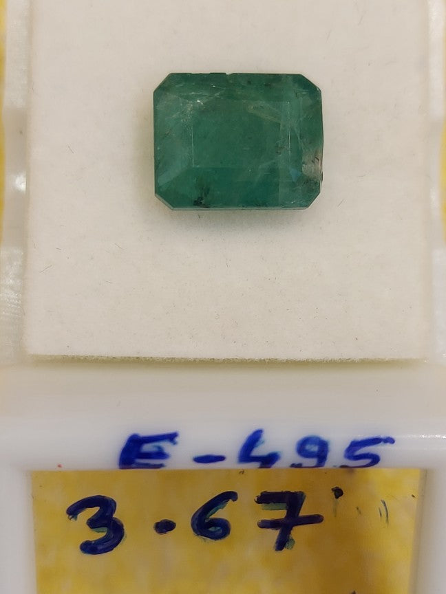 3.67 Carat Natural Emerald Stone