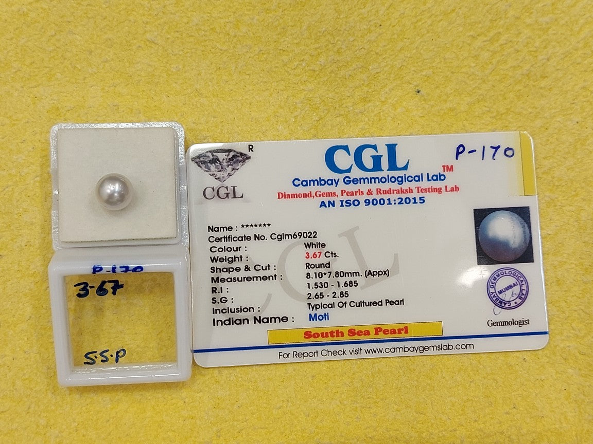 3.67 Carat Natural Pearl