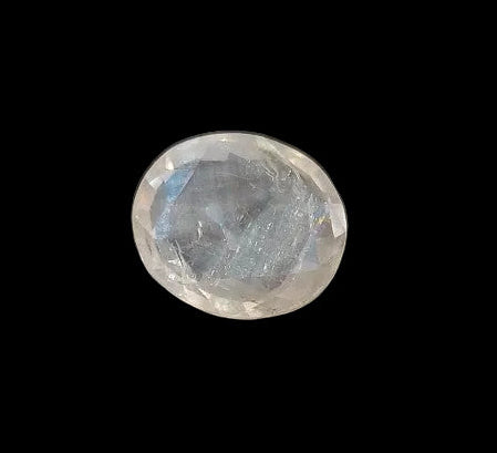3.73 Carat Natural White Sapphire Stone