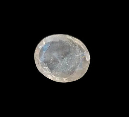 3.73 Carat Natural White Sapphire Stone