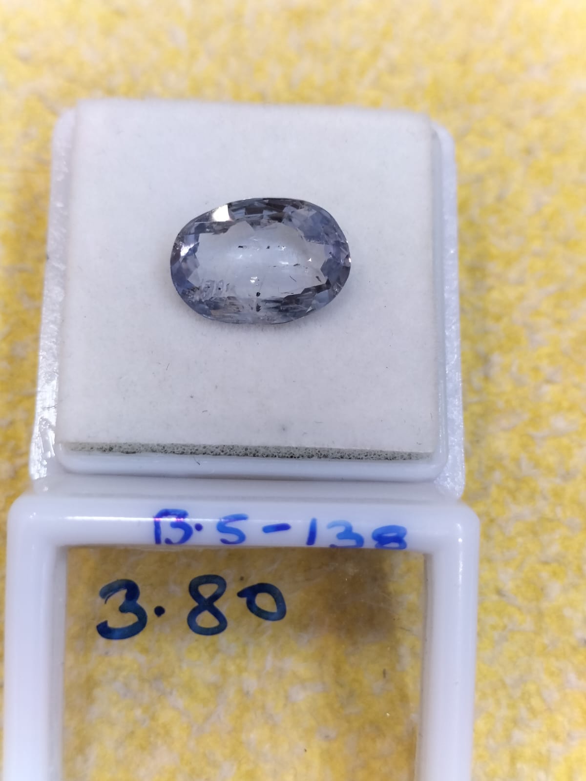 3.80 Carat Natural Blue Sapphire Stone