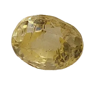 3.83 Carats Natural Sri-Lankan Ceylon Yellow Sapphire Gemstone