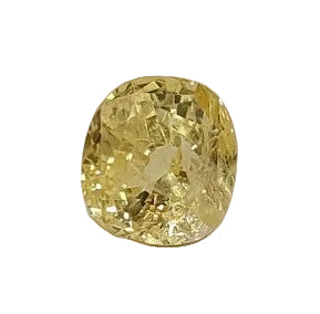 3.85 Carat Natural Yellow Sapphire Stone