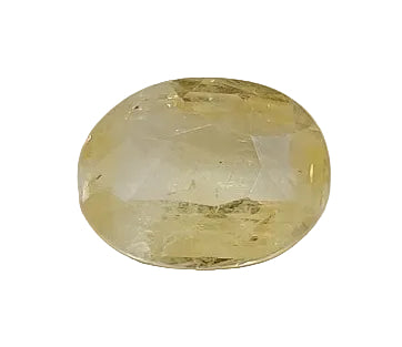 3.92 Carat Natural Yellow Sapphire Stone