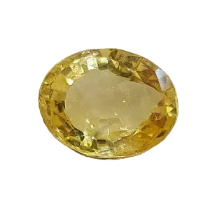 3.93 Carat Natural Yellow Sapphire Stone