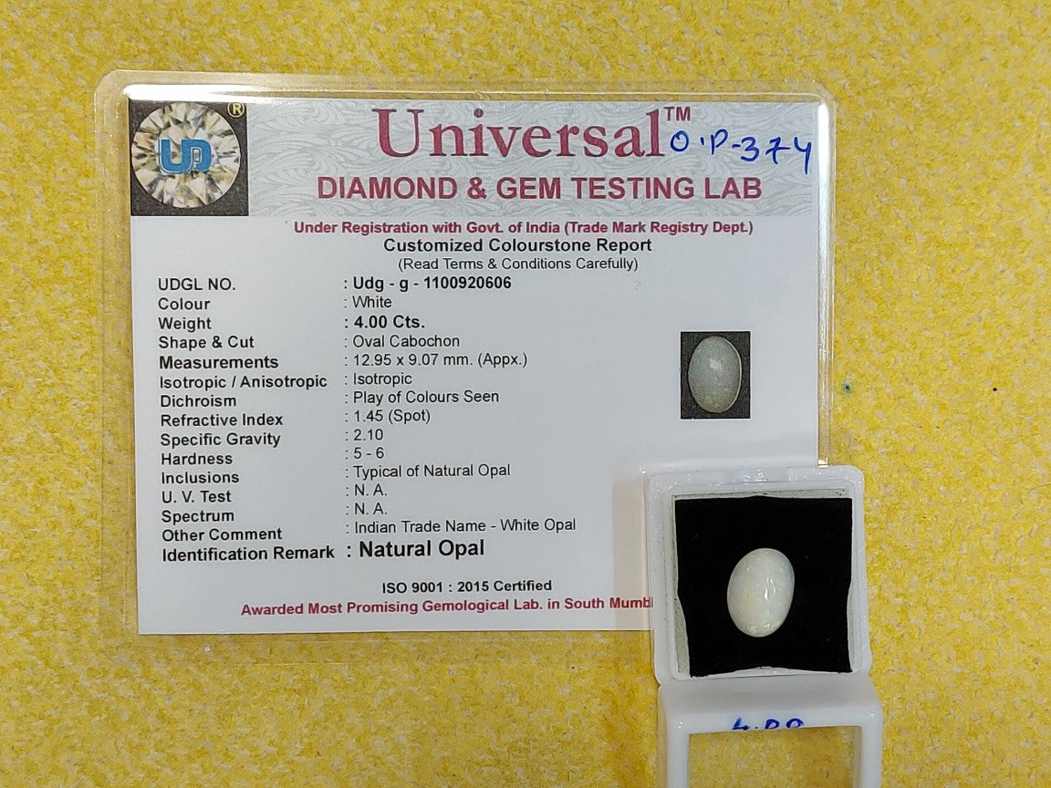 4.00 Carat Natural Opal Stone