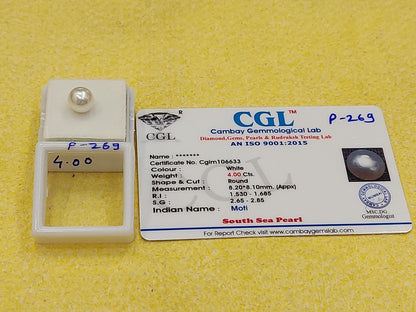 4.00 Carat Natural Pearl