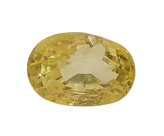 4.02 Carat Natural Yellow Sapphire Stone