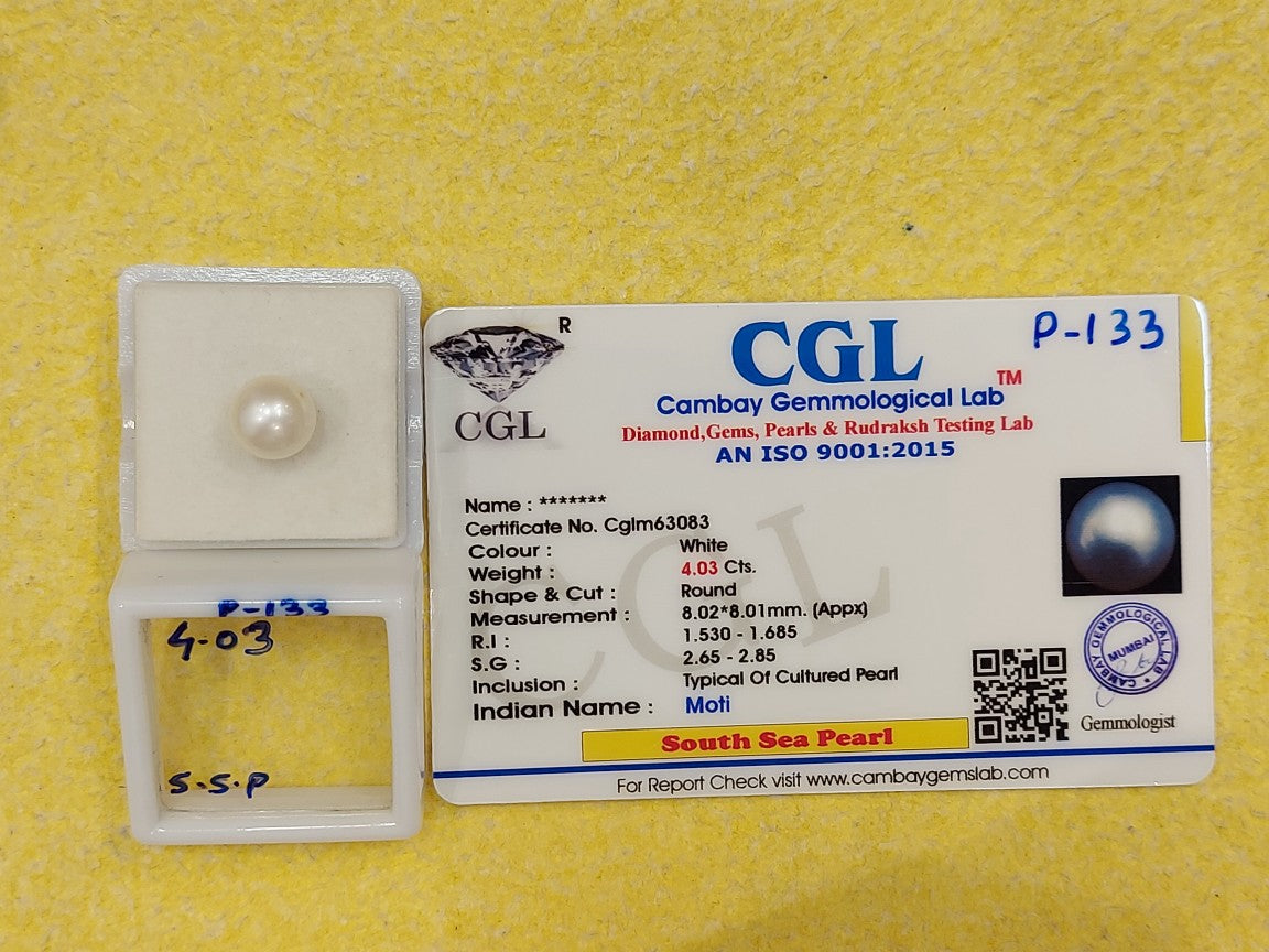4.03 Carat Natural Pearl