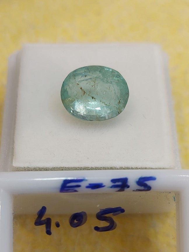4.05 Carat Natural Emerald Stone