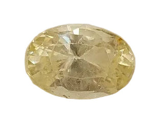 4.06 Carat Natural Yellow Sapphire Stone