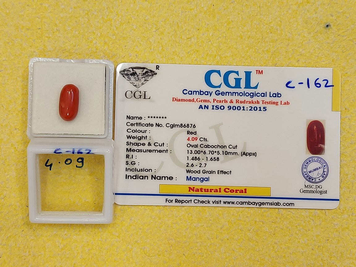 4.09 Carat Natural Coral