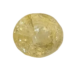 4.12 Carat Natural Yellow Sapphire Stone