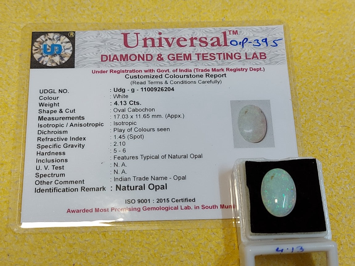 4.13 Crat Natural Opal Stone