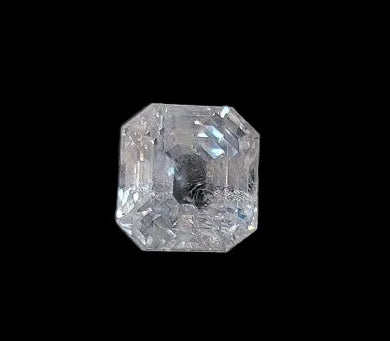 4.13 Carat Natural White Sapphire Stone