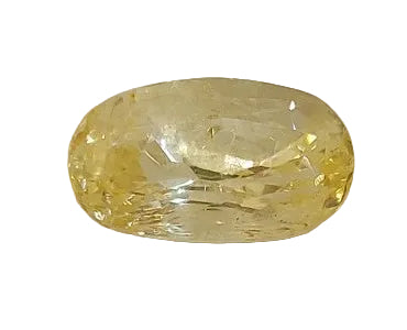 4.21 Carat Natural Yellow Sapphire