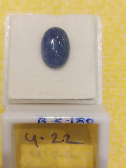4.22 Carat Natural Blue Sapphire Stone