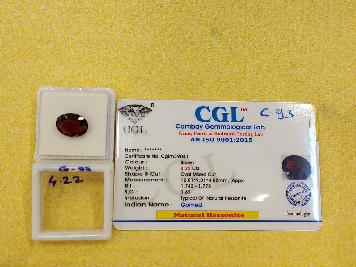 4.22 Carat Natural Garnet