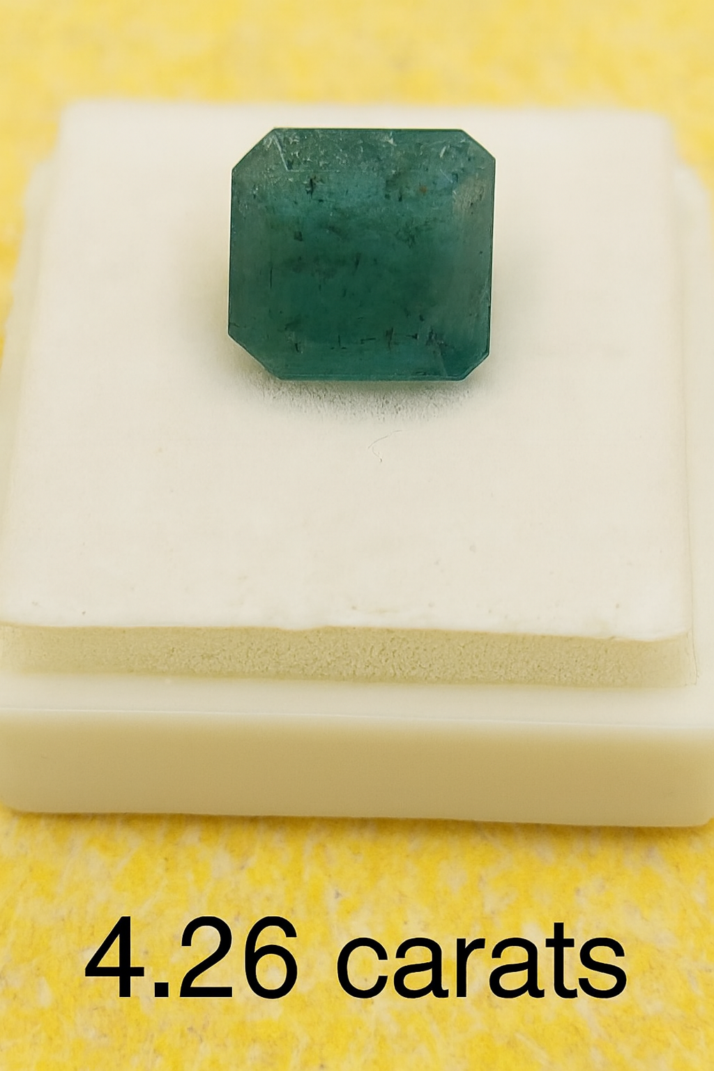 4.26 Carat Natural Emerald Stone