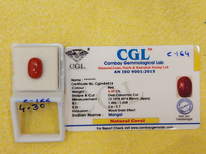 4.30 Carat Natural Coral