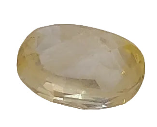 4.30 Carats Natural Sri-Lankan Ceylon Yellow Sapphire Gemstone