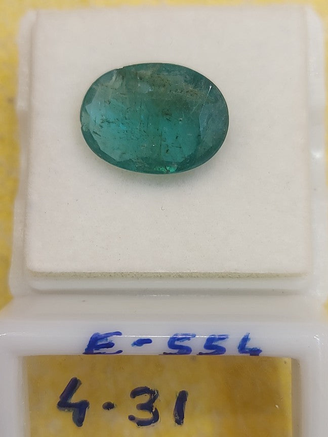 4.31 Carat Natural Emerald Stone
