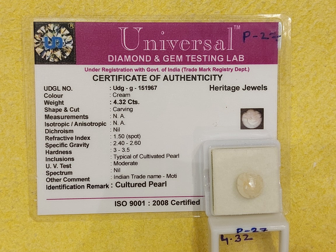 4.32 Carat Natural Pearl